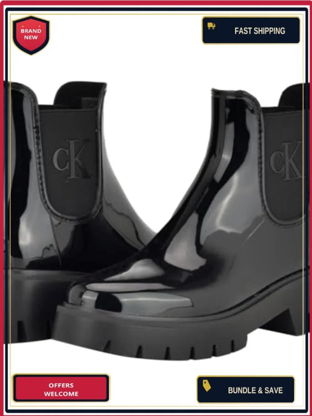 Wedge Heel Casual Ankle Booties Pull On Round Toe Synthetic